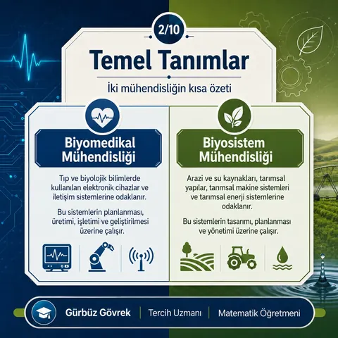 Biyomedikal ve Biyosistem Mühendisliği meslek tanıtımı, 2. slayt