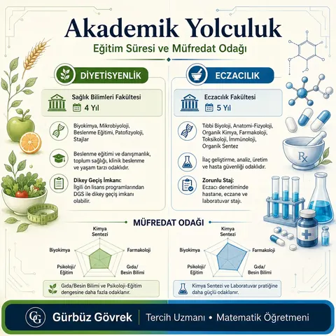 Diyetisyenlik ve Eczacılık meslek tanıtımı, 8. slayt
