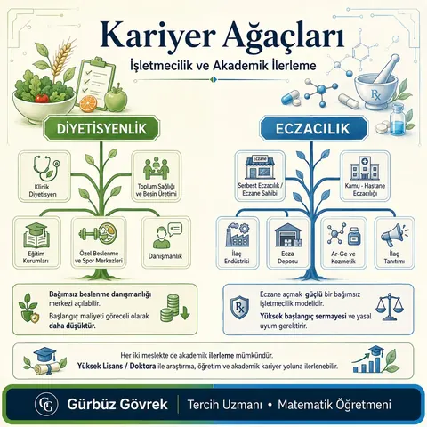 Diyetisyenlik ve Eczacılık meslek tanıtımı, 9. slayt
