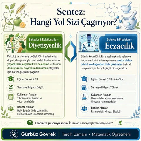 Diyetisyenlik ve Eczacılık meslek tanıtımı, 10. slayt