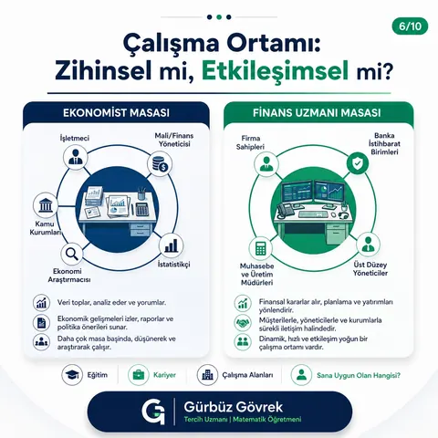 Ekonomi ve Finans Uzmanlığı meslek tanıtımı, 6. slayt