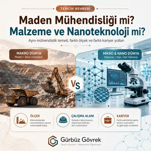 Maden, Malzeme ve Nanoteknoloji Mühendisliği meslek tanıtımı, 1. slayt