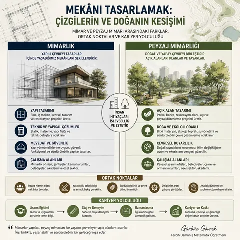 Mimarlık ve peyzaj mimarlığı tanıtım sunumu, 1. slayt