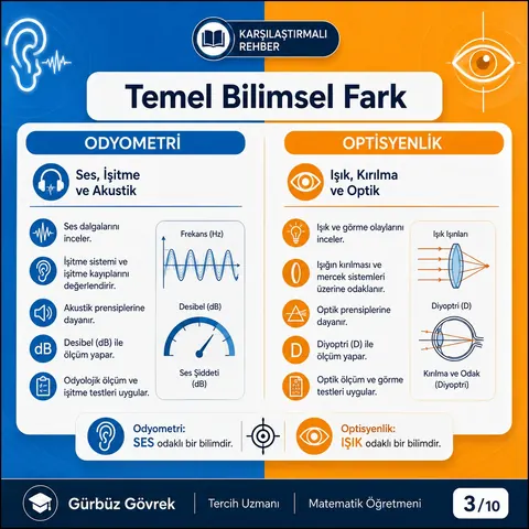 Optisyenlik ve Odyometri meslek tanıtımı, 3. slayt