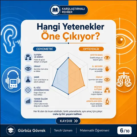 Optisyenlik ve Odyometri meslek tanıtımı, 6. slayt
