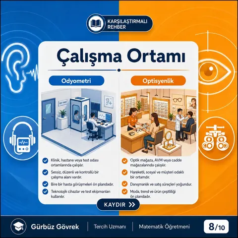Optisyenlik ve Odyometri meslek tanıtımı, 8. slayt
