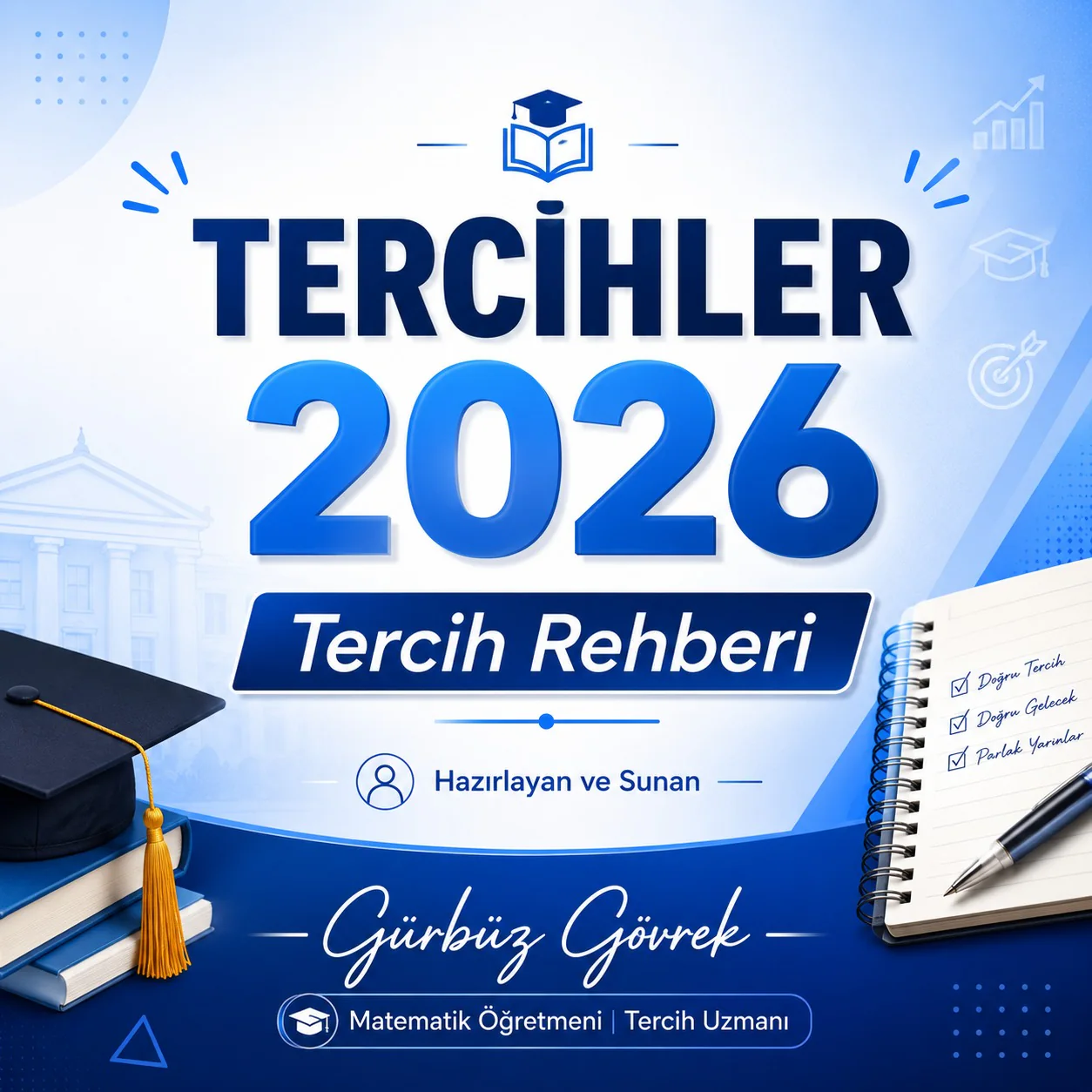 Gürbüz Gövrek Tercihler 2026 seminer sunumu, 1. slayt