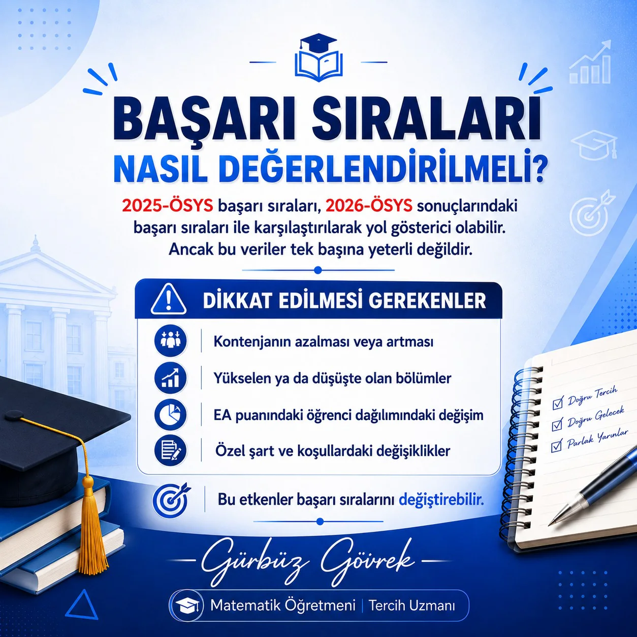Gürbüz Gövrek Tercihler 2026 seminer sunumu, 4. slayt
