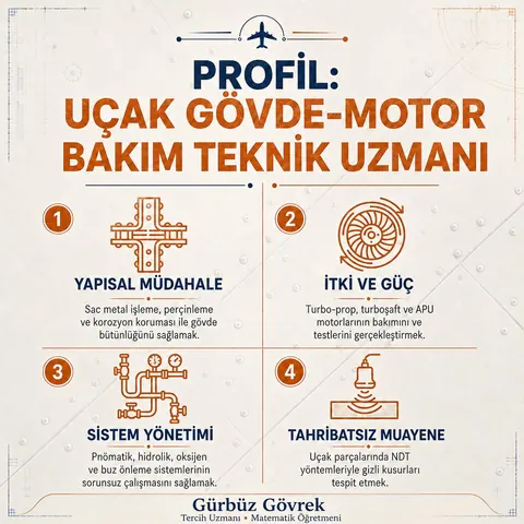 Uçak Elektroniği, Gövde ve Motor meslek tanıtımı, 7. slayt