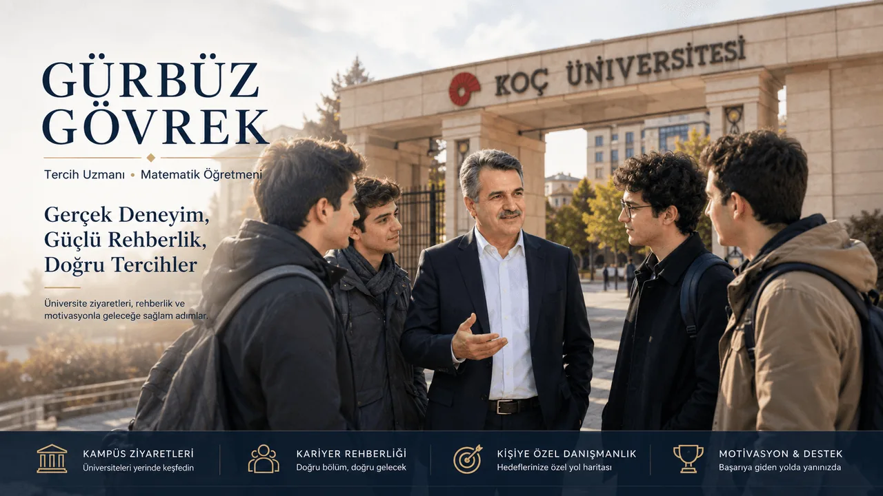 Gürbüz Gövrek öğrenciyle eşit ağırlık bölümlerini ve mezuniyet sonrası kariyer seçeneklerini değerlendiriyor